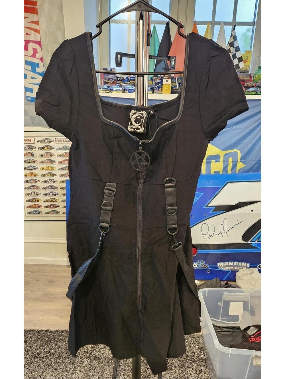 Killstar Grave Revellion Dress Black Size L